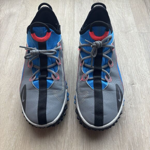 Nike Future Field Turf Cleats Youth 5.5Y Grey Blue Red Soccer Baseball Shoes - Picture 5 of 13